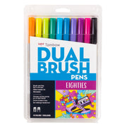 TOMBOW - Dual Brush Pen Set de 10 - Eighties (80s)